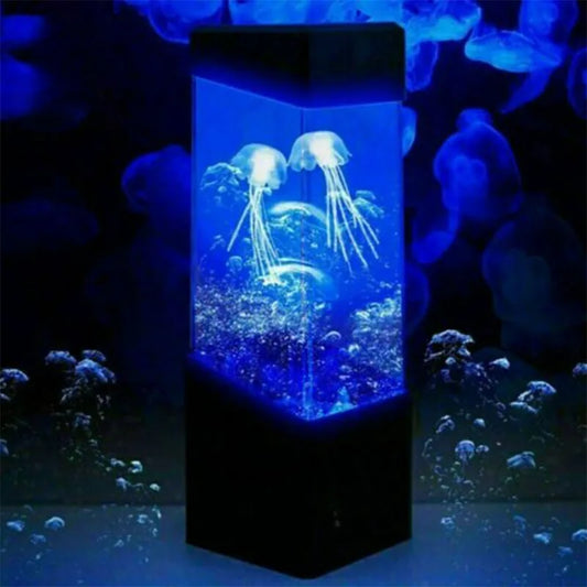 1 small jellyfish light USB power supply children's multi-color LED household night light bedside light room decoration light